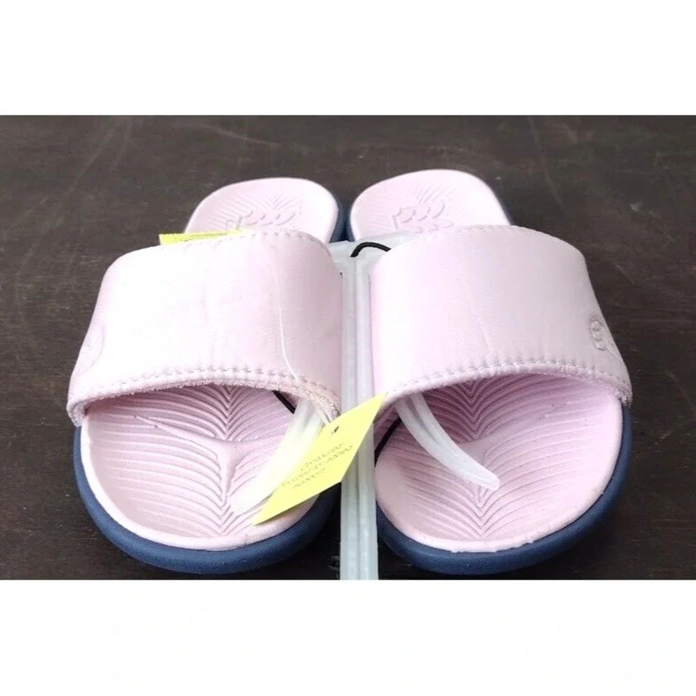 All in‎ Motion Kids Slide Sandals Pink Size 2 Water Ready Comfortable
